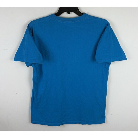 Vintage Y2K Gorilla Big “BEAST” Graphic T-Shirt / Blue / Size Large - Picture 3 of 5